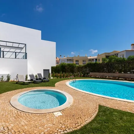 Luxury Townhouse With Pool In Alvor Villa Exterior photo